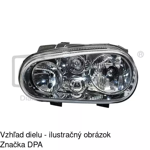 Hlavný reflektor 9541096E /POLCAR/ - obr. 5