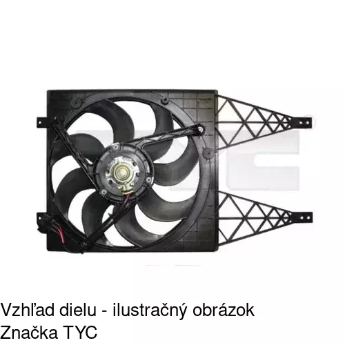 Rameno ventilátora POLCAR 954123-6