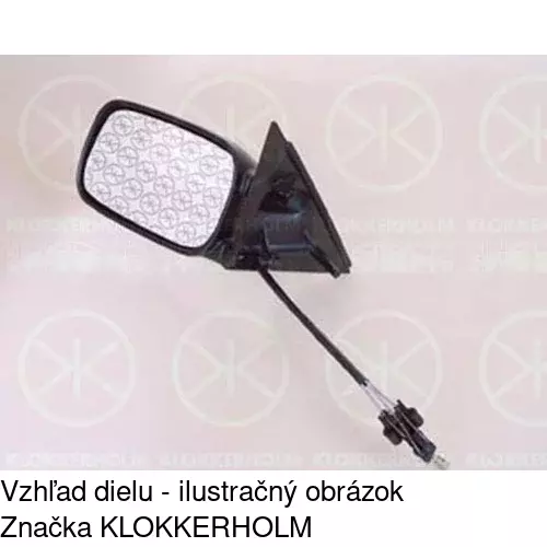 Vonkajšie zrkadlo 9546521E /POLCAR/ - obr. 1