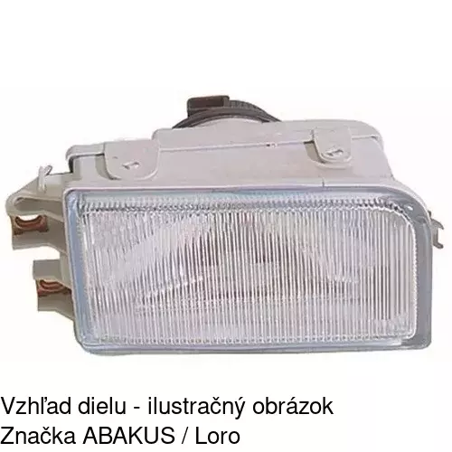 Hmlové svetlo - predné 9547290E /POLCAR/ - obr. 3