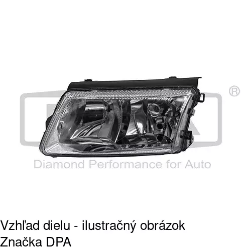 Hlavný reflektor 9548091E /POLCAR/ - obr. 3