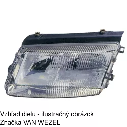 Hlavný reflektor 9548091E /POLCAR/ - obr. 5