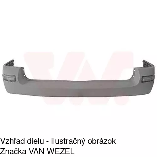 Zadný nárazník 954996-2 /POLCAR/ - obr. 1