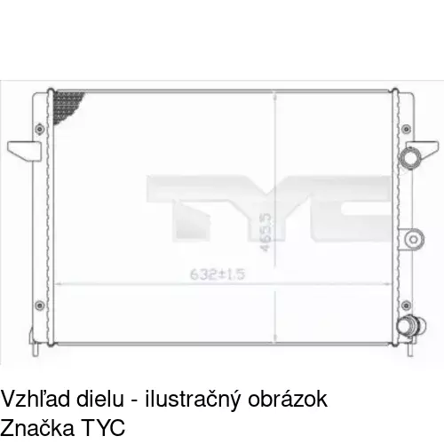 Chladiče vody 955008-1 /POLCAR/ - obr. 1