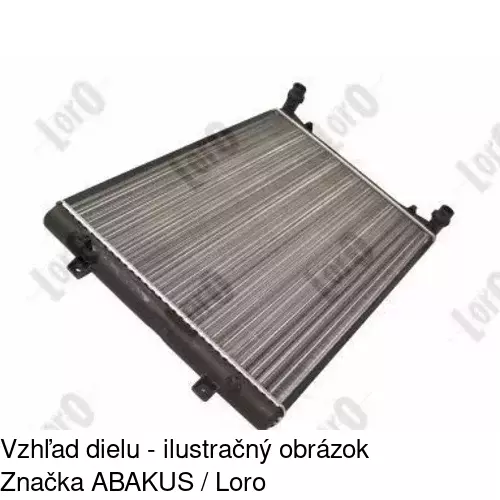 Chladiče vody 955108-1 /POLCAR/ - obr. 2