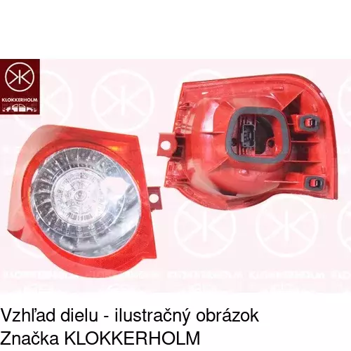 Zadné svetlo 9555874E /POLCAR/ - obr. 1