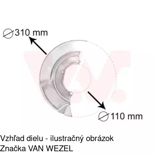 Brzdovy štít 9567OT-2 /POLCAR/ - obr. 5