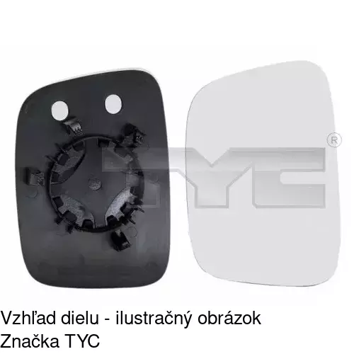 Vonkajšie zrkadlo 9568521M /POLCAR/ - obr. 5