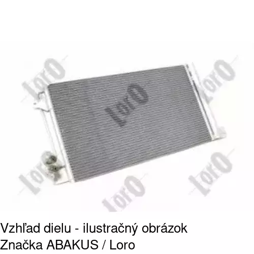 Chladiče klimatizácie 9568K8C1S /POLCAR/ - obr. 5
