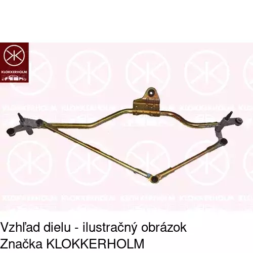 Náhon stieračov bez motora 9568MWP1 /POLCAR/ - obr. 1