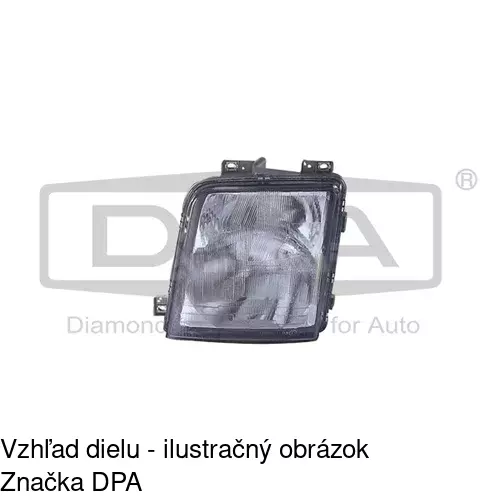 Hlavný reflektor 957109-E /POLCAR/ - obr. 3