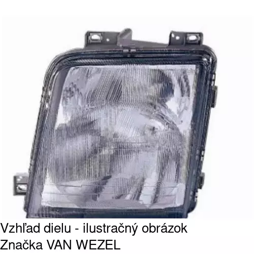 Hlavný reflektor 957109-E /POLCAR/ - obr. 5