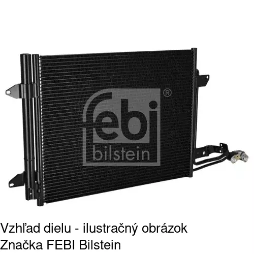 Chladiče klimatizácie 9578K8C1S /POLCAR/ - obr. 2