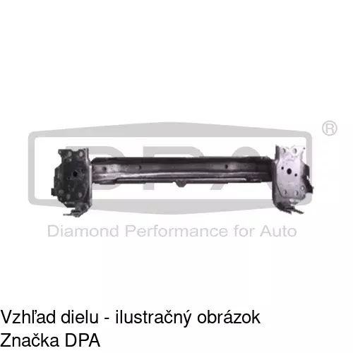 Výstuha nárazníka 958007-3 /POLCAR/ - obr. 1