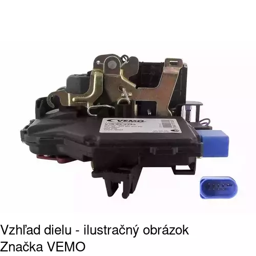 Vnútorná zámka dverí 9580ZC-1 /POLCAR/ - obr. 1