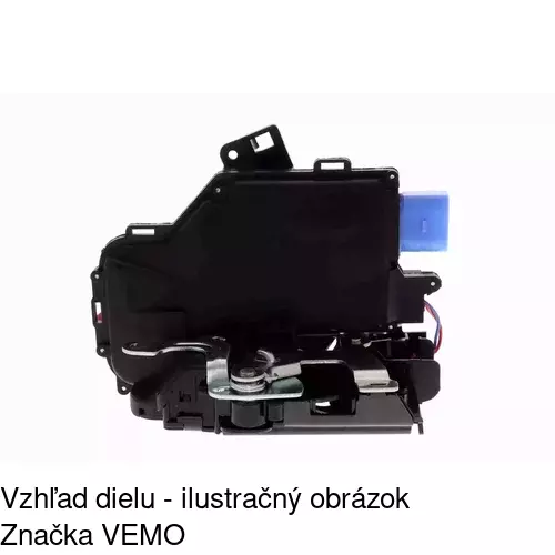 Vnútorná zámka dverí 9580ZC-4 /POLCAR/ - obr. 3