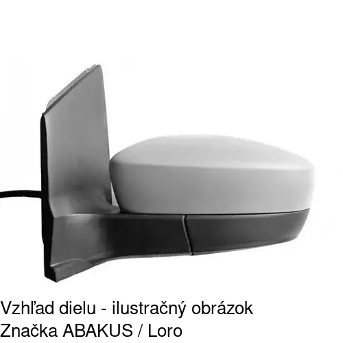 Vonkajšie zrkadlo 95A1515M /POLCAR/ - obr. 3
