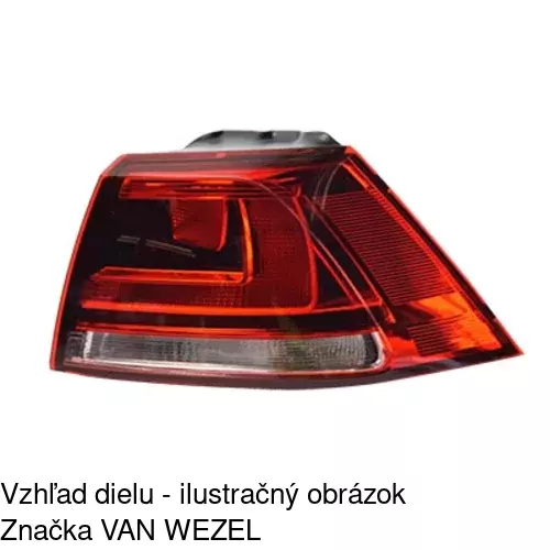 Zadné svetlo 95C2886E /POLCAR/ - obr. 5