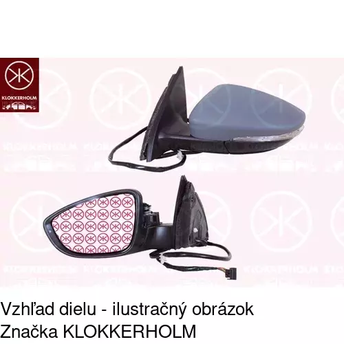 Vonkajšie zrkadlo 95D1524M /POLCAR/ - obr. 1