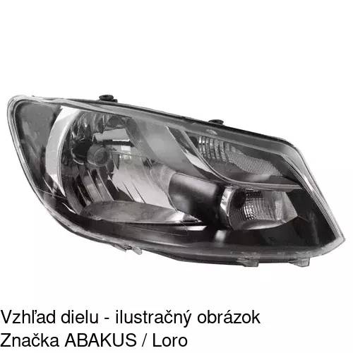 Hlavný reflektor 95U1100E /POLCAR/ - obr. 3