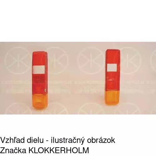 Tienidlo zadného svetla POLCAR 99LT058E