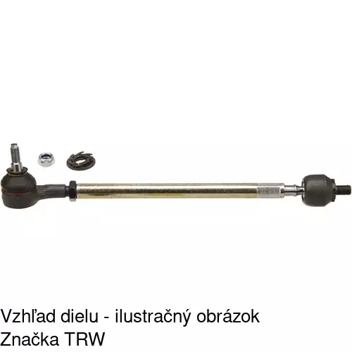 Tyč riadenia CI302504 /POLCAR/ - obr. 1