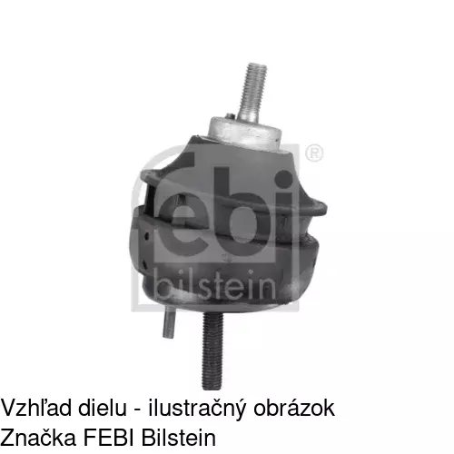 Silentblok motora POLCAR FD-EM020