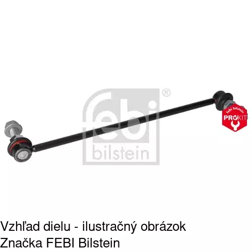 Tyčka stabilizátora M-575A /POLCAR/ - obr. 1