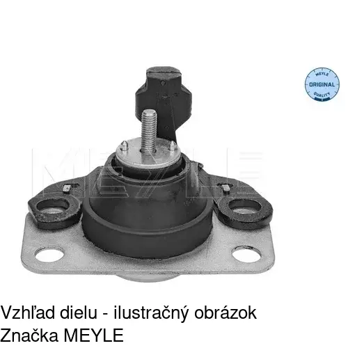 Silentblok motora RE-EM019 /POLCAR/ - obr. 1