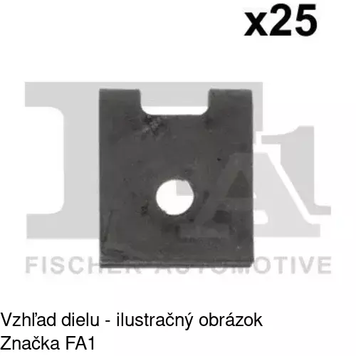 Montážny plech RX16307 /POLCAR/ - obr. 2