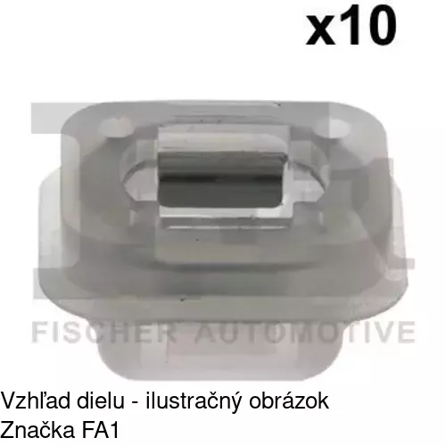 Montážna zásuvka POLCAR RXC60547