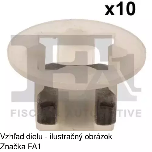 Montážna zásuvka POLCAR RXC60633