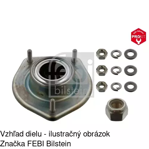 Uchytenie tlmiča POLCAR S020026