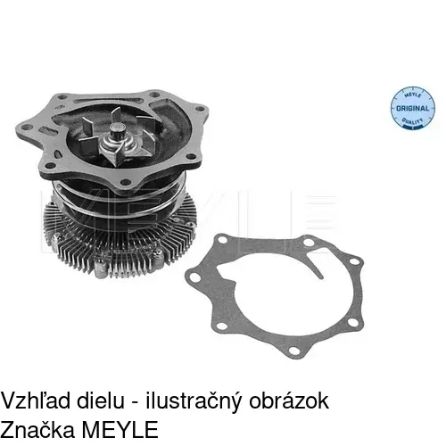 Vodné čerpadlo S10-314 /POLCAR/ - obr. 2