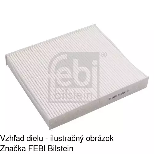 Kabínový filter s uhlíkom S11-1039 /POLCAR/