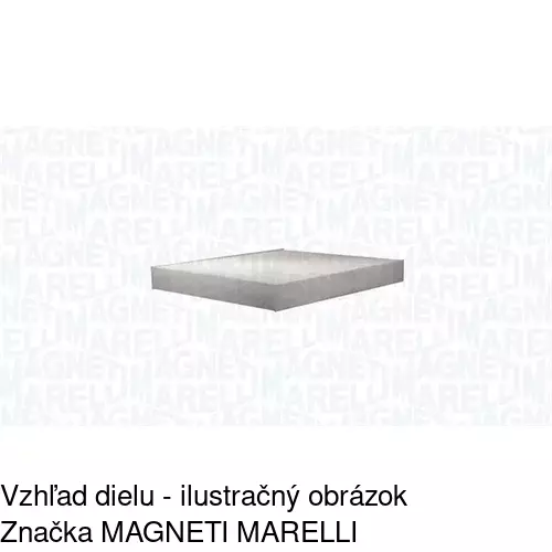 Kabínový filter s uhlíkom POLCAR S11-1043