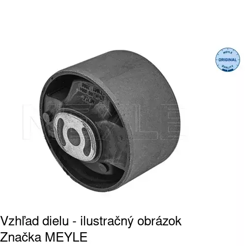 Silentblok motora S2223011 /POLCAR/ - obr. 1