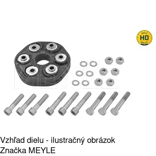 Silentblok S2250903 /POLCAR/ - obr. 1
