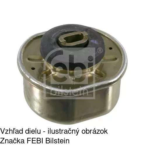 Silentblok motora POLCAR S2295025