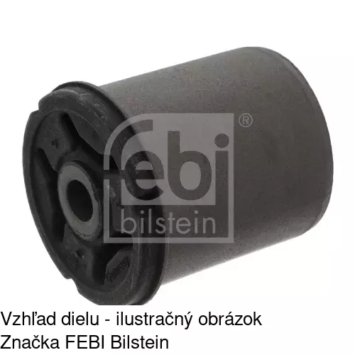 Púzdro nosníka závesu S2455002 /POLCAR/