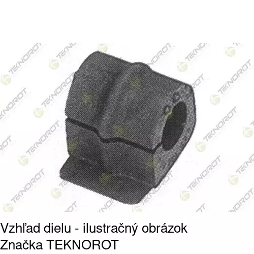 Púzdro nosníka závesu S2455002 /POLCAR/ - obr. 3