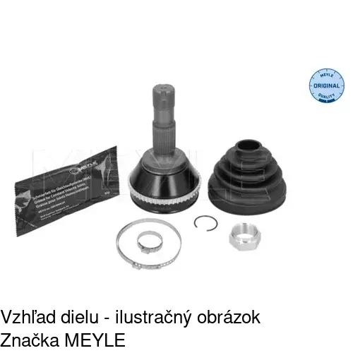 Vonkajší kĺb S40-1089 /POLCAR/ - obr. 2