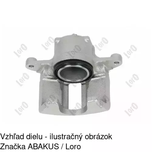 Brzdové dosky POLCAR S70-0011
