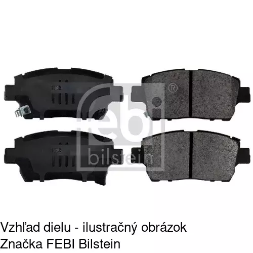 Brzdové dosky S70-0210 /POLCAR/ - obr. 5