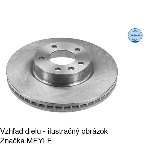 Brzdový kotúč S71-0129 /POLCAR/ - obr. 3