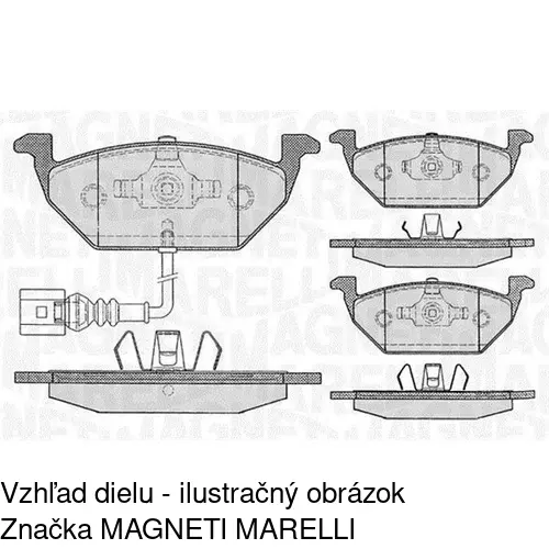 Brzdový kotúč POLCAR S71-0241