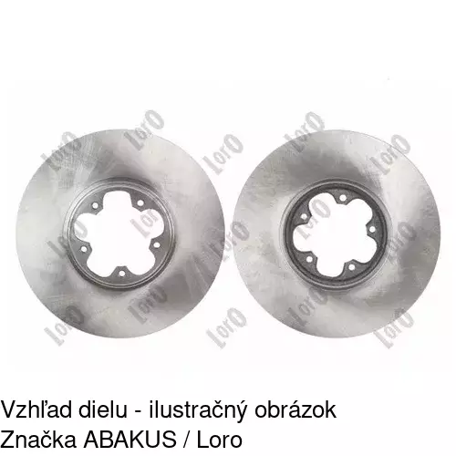 Brzdový kotúč S71-0253 /POLCAR/ - obr. 4