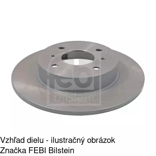 Brzdový kotúč S71-1038 /POLCAR/ - obr. 4