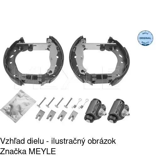 Brzdové čeľuste S72-1018 /POLCAR/ - obr. 4