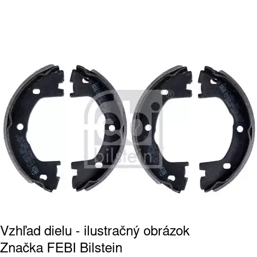 Brzdové čeľuste S72-1068 /POLCAR/ - obr. 2